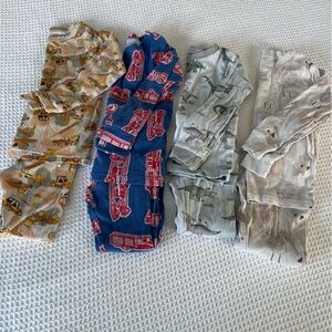 Boys Organic Cotton Fall Pajama Bundle